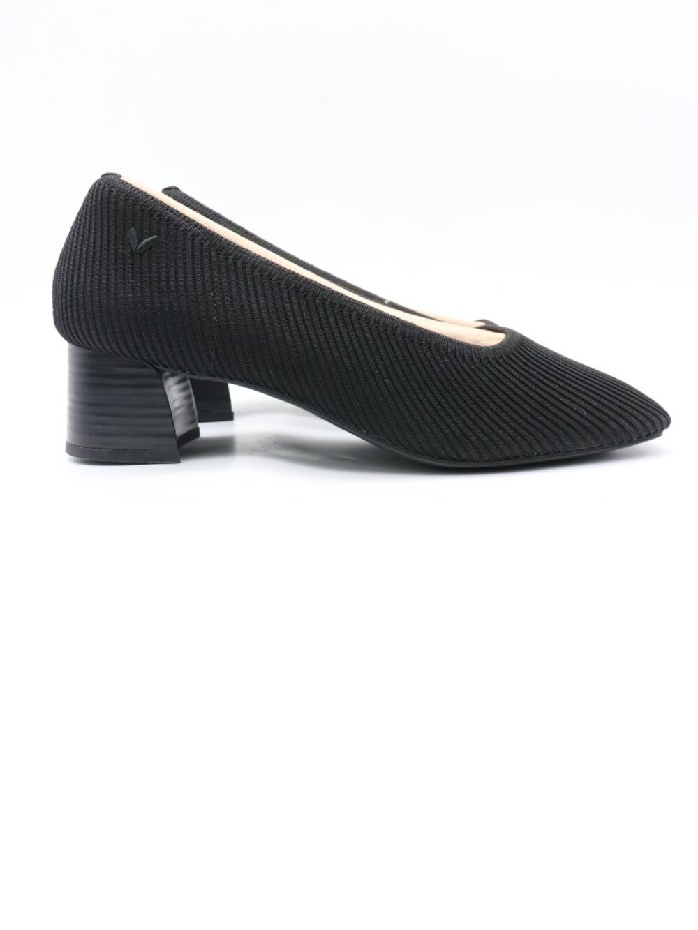Vivaia Melody 2.0 Women's EU 41 US 9.5 Square Toe Block Heel Pumps Black Shoes